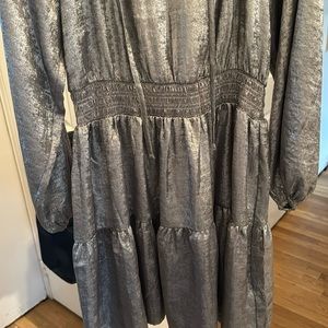 Gap silver dress